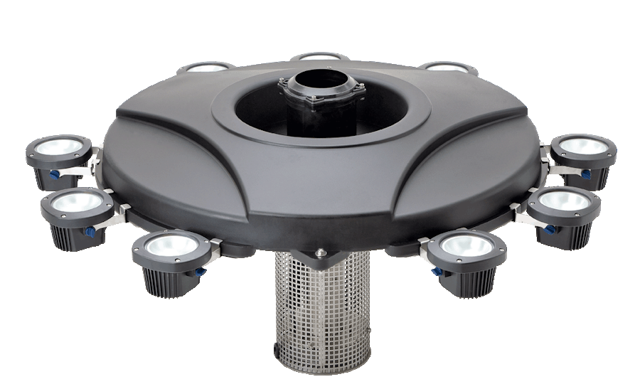 Air-Flo Belüfter für Teiche mit Netzstrom – effiziente Wasserbelüftung für sauberes und gesundes Wasser