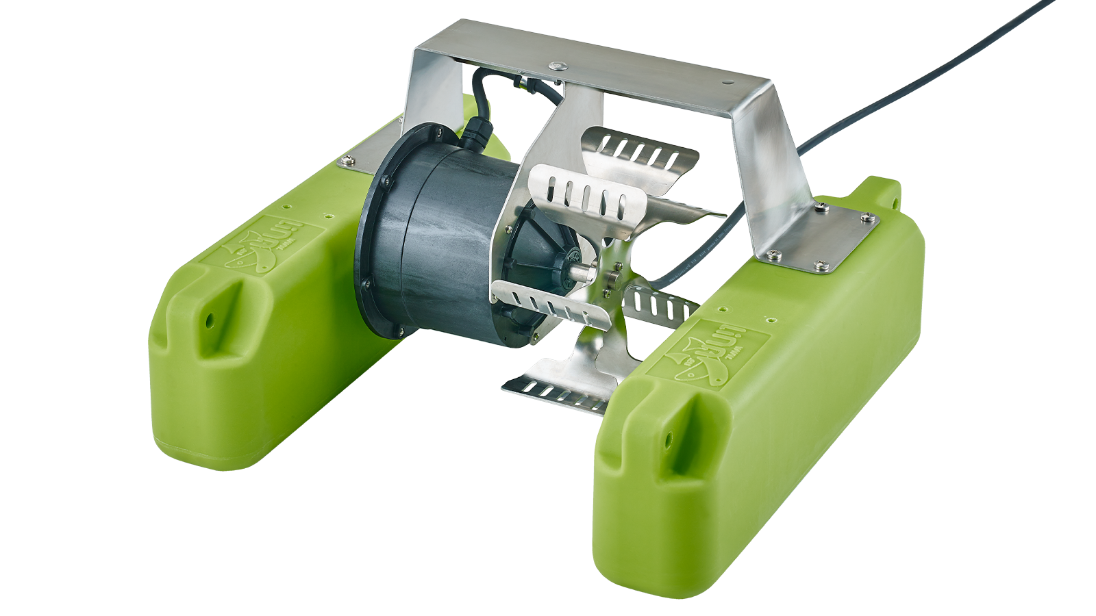 Vario Wheel Wasserbelüfter Teichinstallation Vario Wheel Wasserbelüfter Teichinstallation